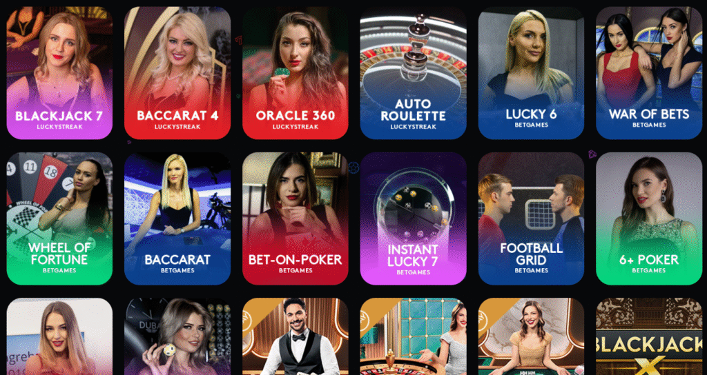 31bets casino crypto live games