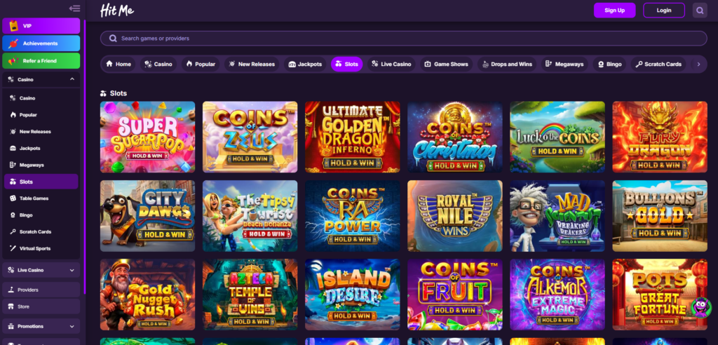 HitMe Casino Slots